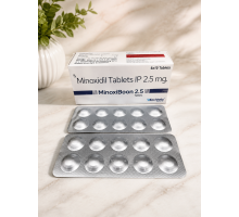 Миноксидил 2,5мг- minoxiboon 2,5mg, 10таб